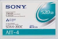 Sony Data Cart 200-520GB AIT4 1pk (SDX4200CN) Sony Data Cart 200-520GB AIT4 1pk (SDX4200CN)